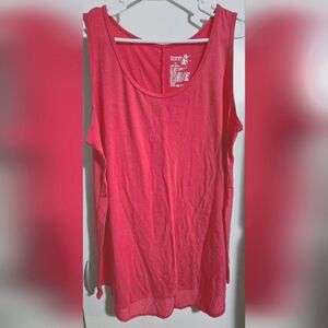 Coral Sleeveless Tunic